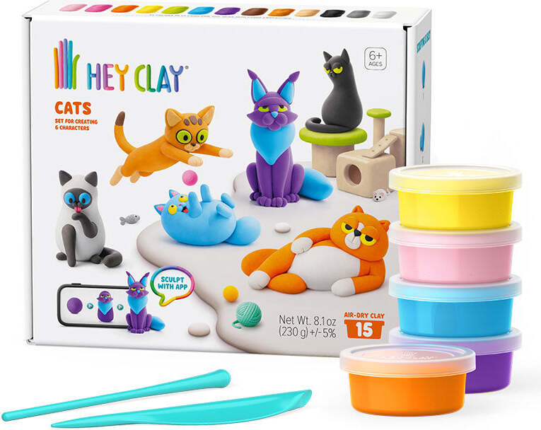 Hey Clay Cats